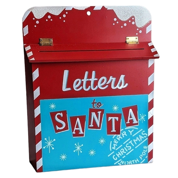 NWT! Ashland "Letters to Santa"🎅 Mailbox Wall Hanging Christmas Decor - Picture 1 of 12